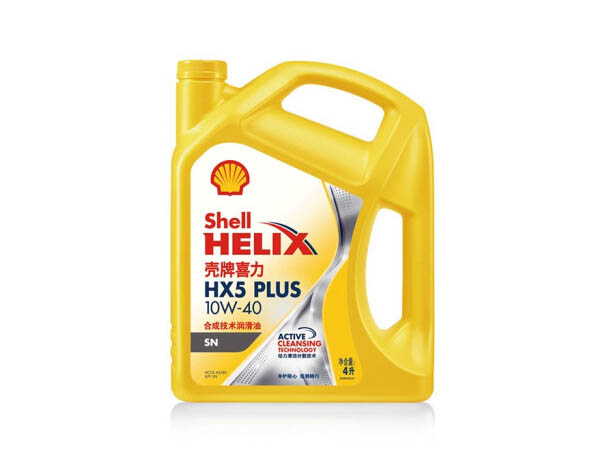殼牌 喜力HX5 PLUS合成技術潤滑油 SN級 10W-40 4L裝